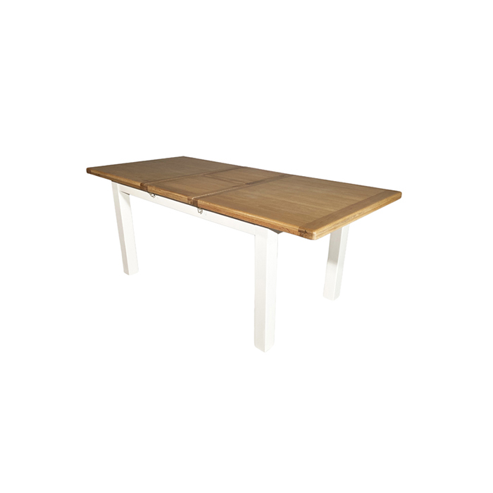 Oxford White Finish Extending Table 1200-1650mm